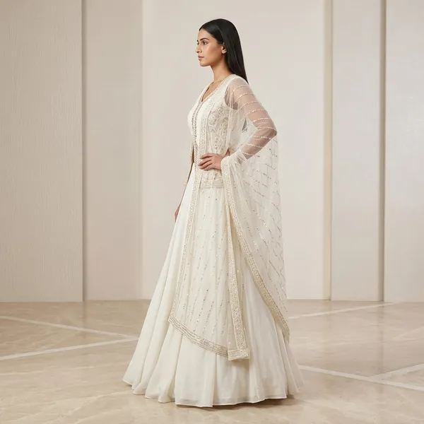 Noor_Rangoli_Koti_Lehenga_Set_White
