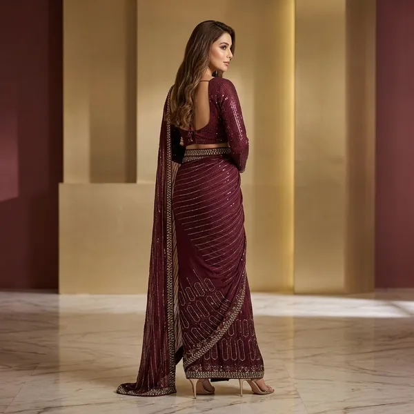 Zyra_Kasturi_Silk_Embroidered_Saree_Set_Default_Title
