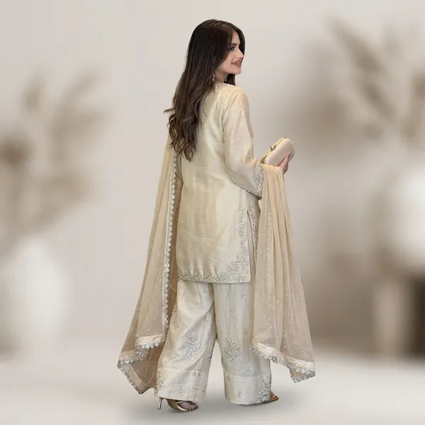 Designer_Pastel_Blue_Kurta_With_Farshi_Palazzo_Heavy_Dupatta_Set_Beige