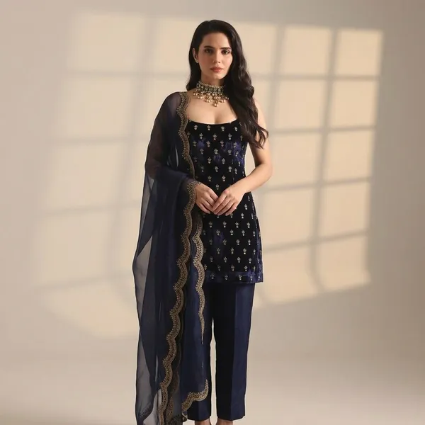 Elara_Zivah_Luxe_Pant_Suit_Set_Navy