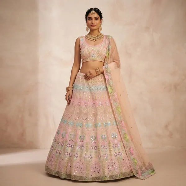 Designer_4_Meter_Flare_Real_Mirror_Sequins_Lehenga