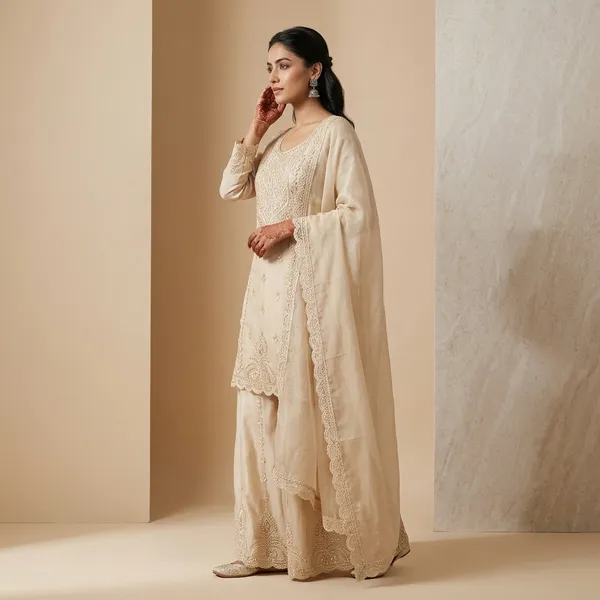 Designer_Jimi_Cho_Sequence_Embroidered_Sharara_Set_Beige