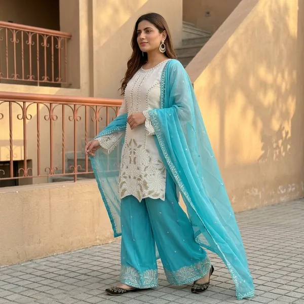 Heavy_Embroidery_Pearl_Handwork_Palazzo_Suit_Set_Sky_Blue