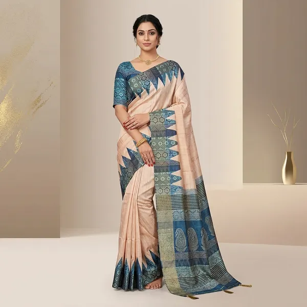 Timeless_Tussar_Silk_Elegance_Blue
