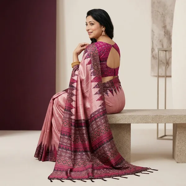 Timeless_Tussar_Silk_Elegance_Wine