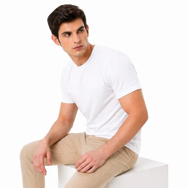 White_Cotton_Regular_Fit_Crew_Neck_T_Shirt_For_Men