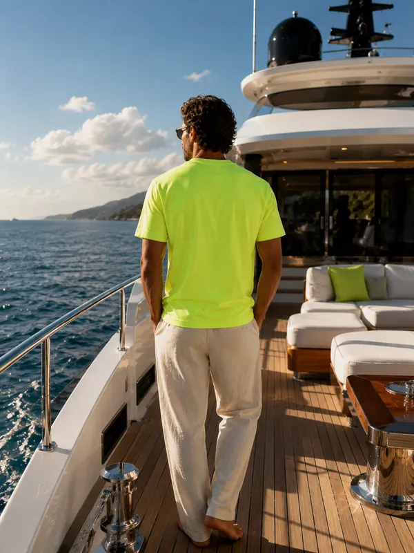 Premium_Neon_Green_Cotton_Round_Neck_Tshirt