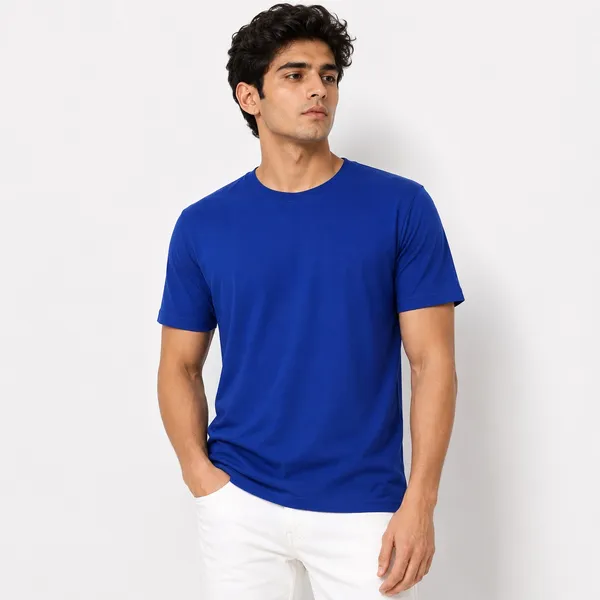 Royal_Blue_Cotton_Regular_Fit_Crew_Neck_T_Shirt_For_Men