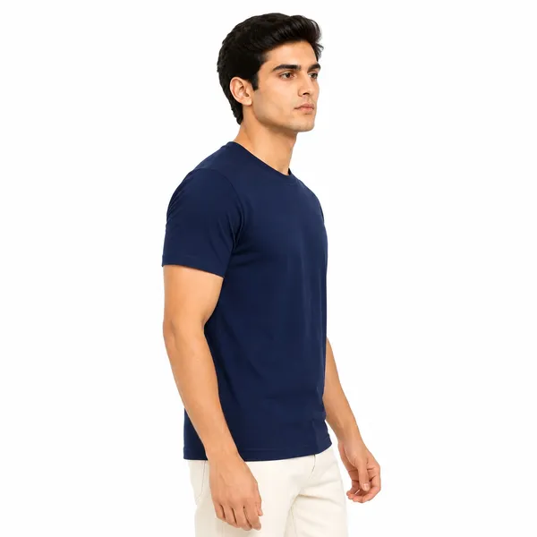 Navy_Blue_Cotton_Regular_Fit_Crew_Neck_T_Shirt_For_Men