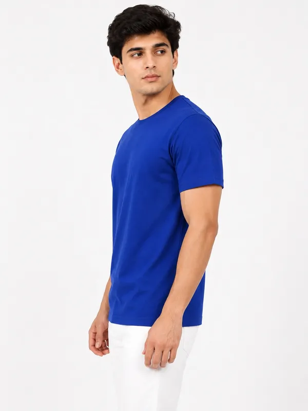 Royal_Blue_Cotton_Regular_Fit_Crew_Neck_T_Shirt_For_Men