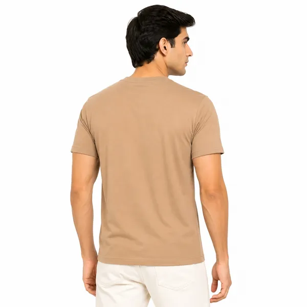 Beige_Cotton_Regular_Fit_Round_Neck_T_Shirt_For_Men