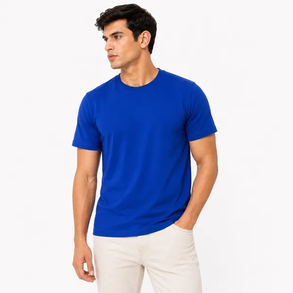Royal_Blue_Cotton_Regular_Fit_Crew_Neck_T_Shirt_For_Men