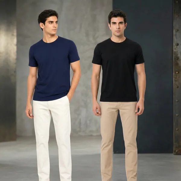 Classic_Neutral_Cotton_T_Shirt_Duo_Navy_Blue_And_Black