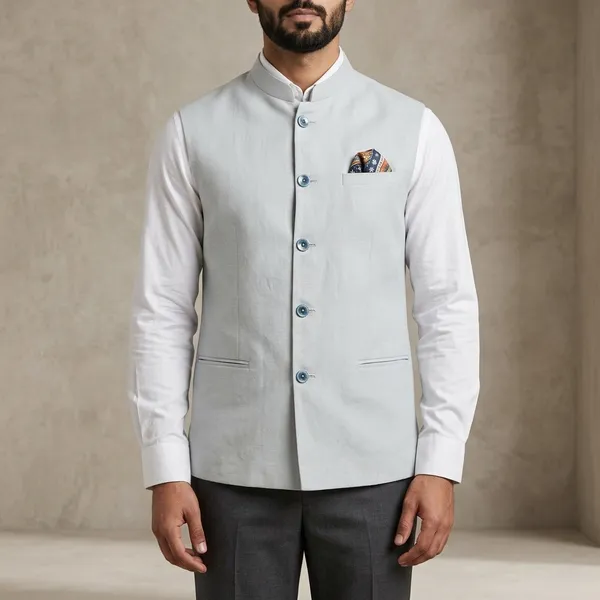 Smart_Grey_Nehru_Jacket_Duo_Light_Grey_And_Grey
