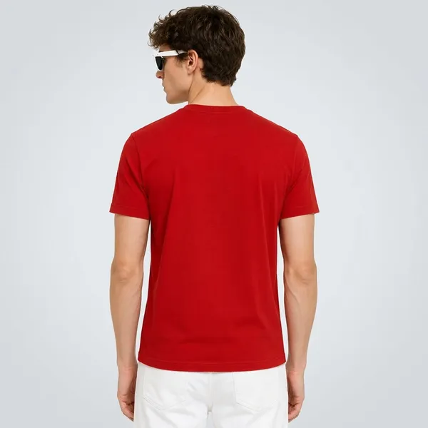 Red_Cotton_Regular_Fit_Crew_Neck_T_Shirt_For_Men