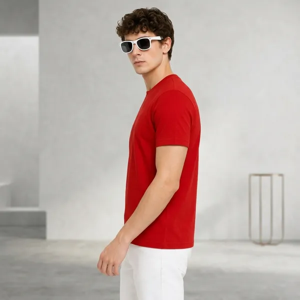 Red_Cotton_Regular_Fit_Crew_Neck_T_Shirt_For_Men