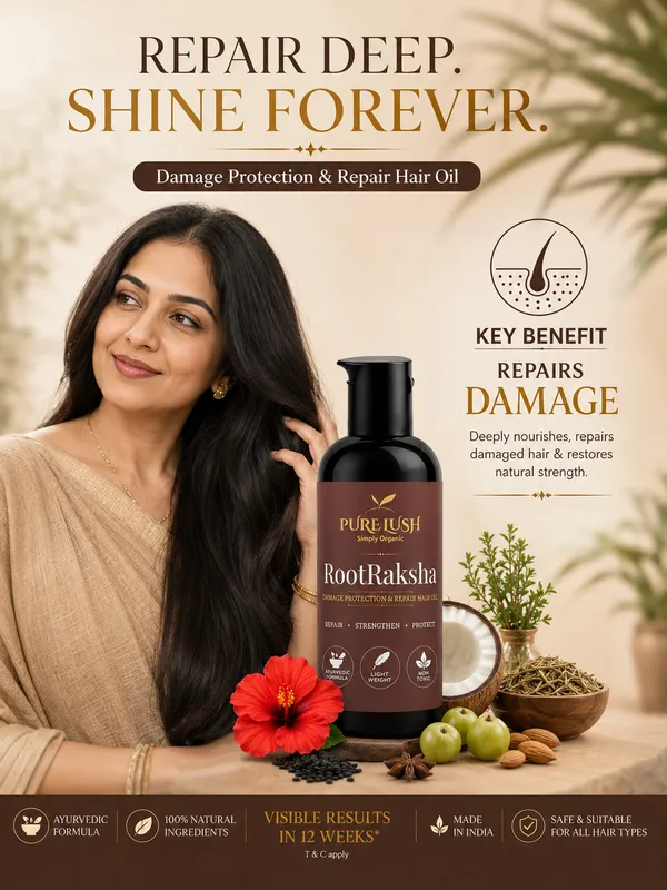 RootRaksha_Damage_Protection_&_Repair_hair_oil_With_Jatamansi_&_Curry_Leaves