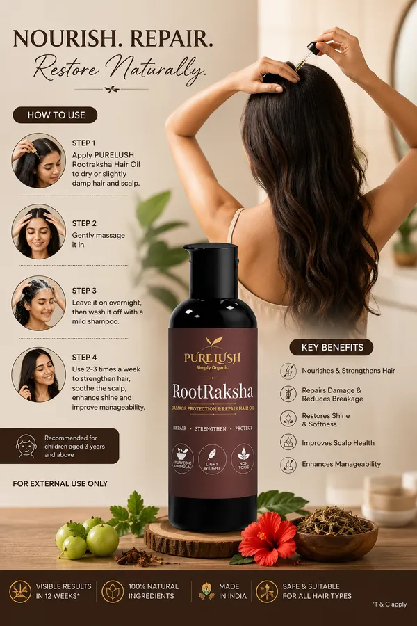RootRaksha_Damage_Protection_&_Repair_hair_oil_With_Jatamansi_&_Curry_Leaves