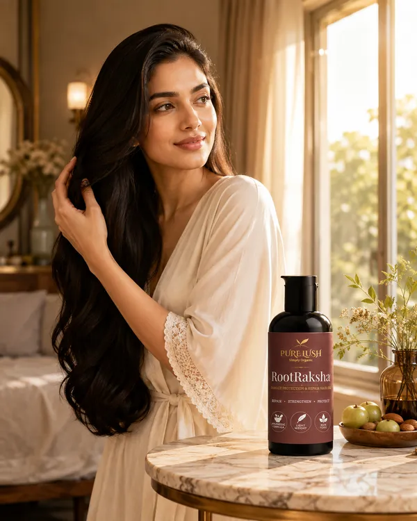 RootRaksha_Damage_Protection_&_Repair_hair_oil_With_Jatamansi_&_Curry_Leaves