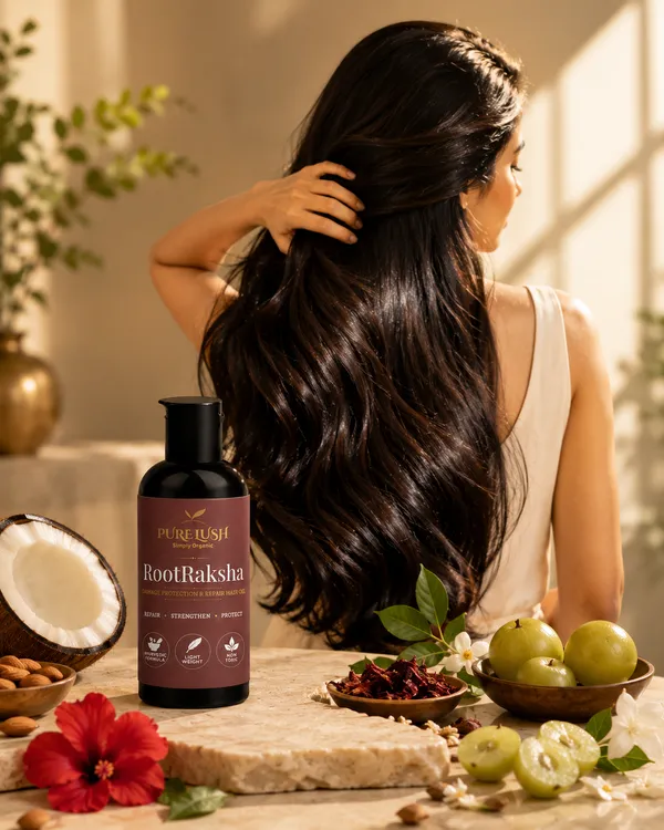 RootRaksha_Damage_Protection_&_Repair_hair_oil_With_Jatamansi_&_Curry_Leaves