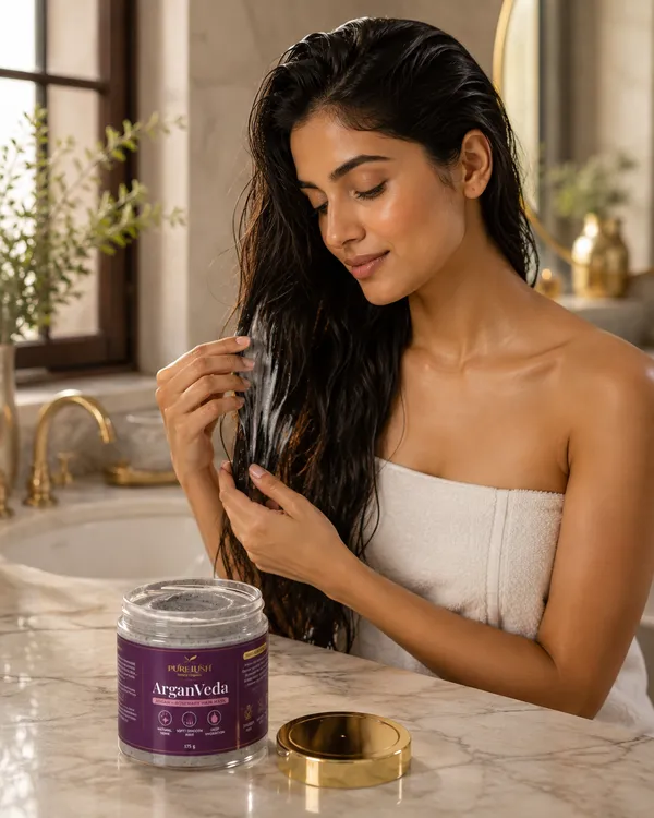 ArganVeda_Argan+Rosemary_Hair_Mask_With_Sheabutter,_Rosemary_Oil_&_Argan_Oil