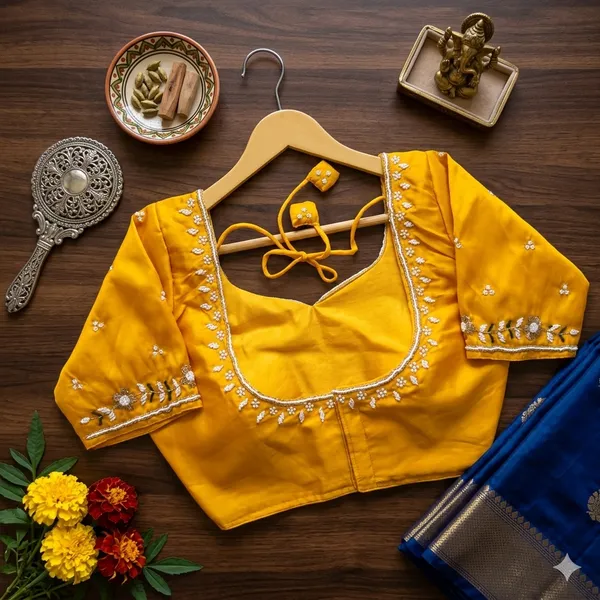 Designer_Haka_Silk_Handwork_Blouse_Wedding_Special_Collection