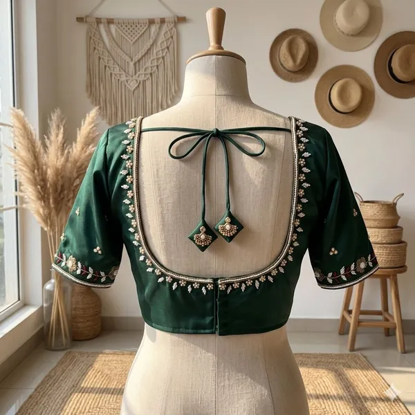 Designer_Haka_Silk_Handwork_Blouse_Wedding_Special_Collection