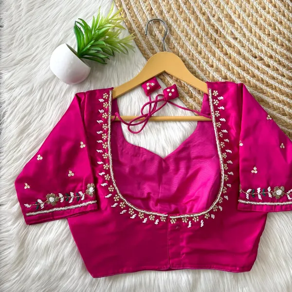 Designer_Haka_Silk_Handwork_Blouse_Wedding_Special_Collection
