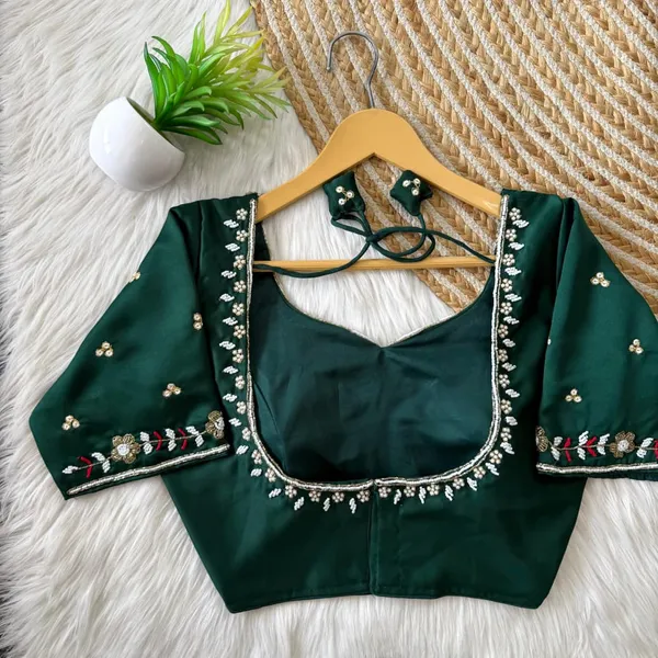 Designer_Haka_Silk_Handwork_Blouse_Wedding_Special_Collection