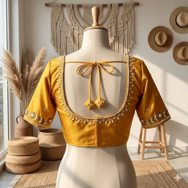 Designer_Haka_Silk_Handwork_Blouse_Wedding_Special_Collection