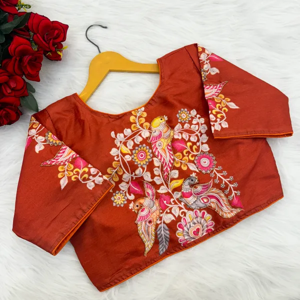 Designer_Kalamkari_Silk_Blouses_Hand_Painted_Bridal_Saree_Blouses
