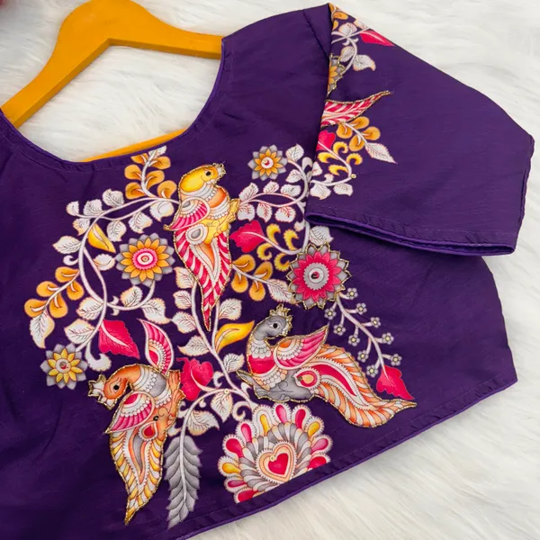 Designer_Kalamkari_Silk_Blouses_Hand_Painted_Bridal_Saree_Blouses