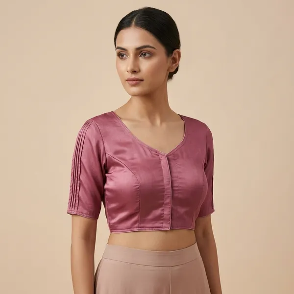 Premium_Pure_Semi_Cotton_Blouse_With_Smart_Elastic_Comfort_Fit