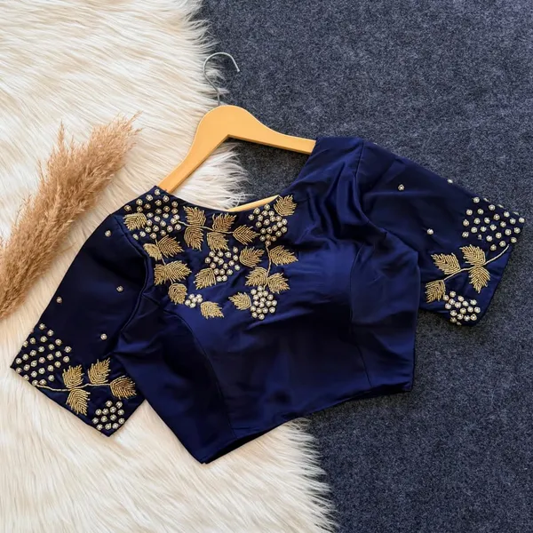 Elegant_Hand_Embroidered_Mintori_Silk_Blouse_For_Sarees_Bollywood_Edition