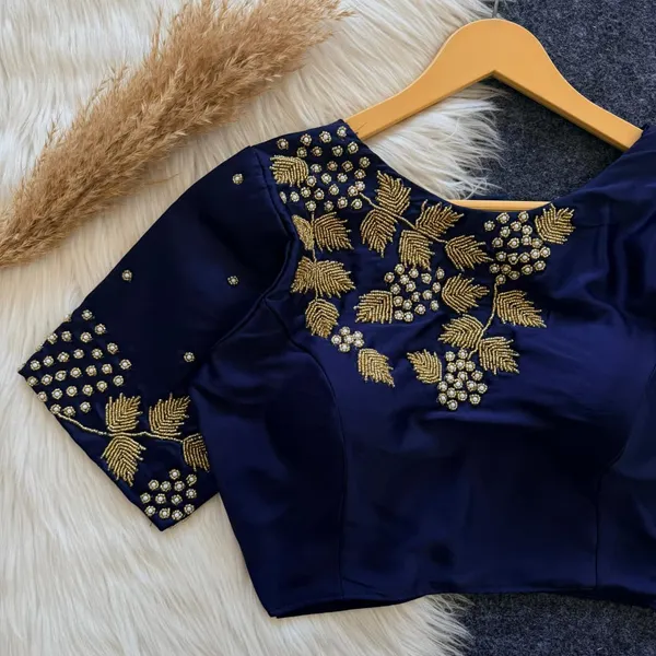 Elegant_Hand_Embroidered_Mintori_Silk_Blouse_For_Sarees_Bollywood_Edition