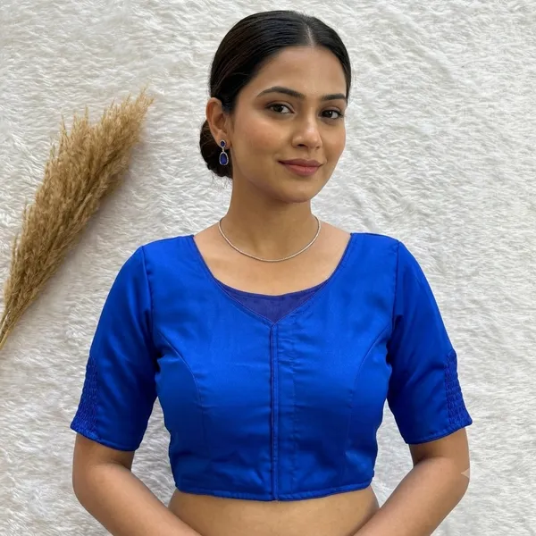 Premium_Pure_Semi_Cotton_Blouse_With_Smart_Elastic_Comfort_Fit