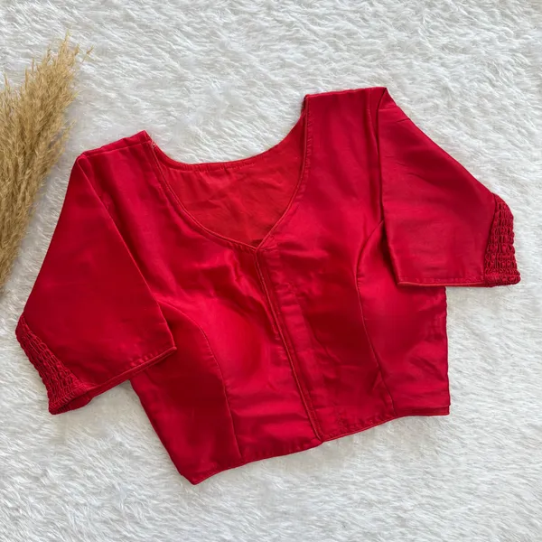Premium_Pure_Semi_Cotton_Blouse_With_Smart_Elastic_Comfort_Fit