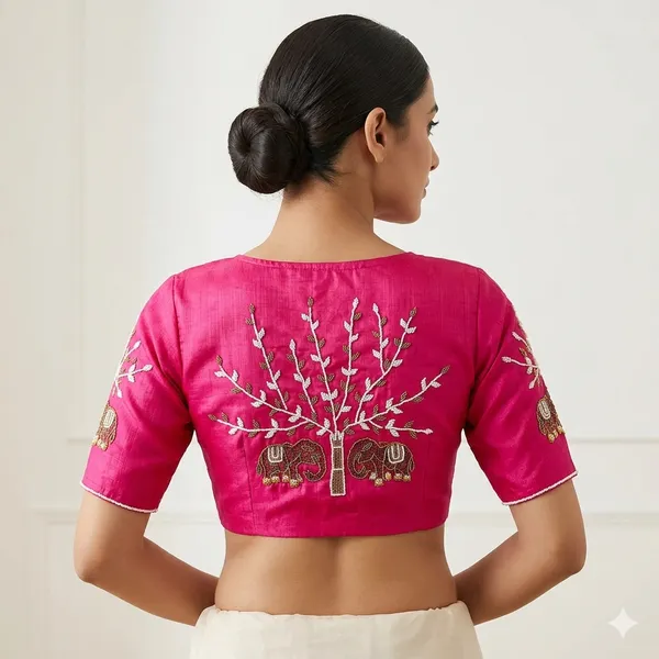 Premium_Wedding_Collection_Exquisite_Hand_Embroidered_Haka_Silk_Blouse