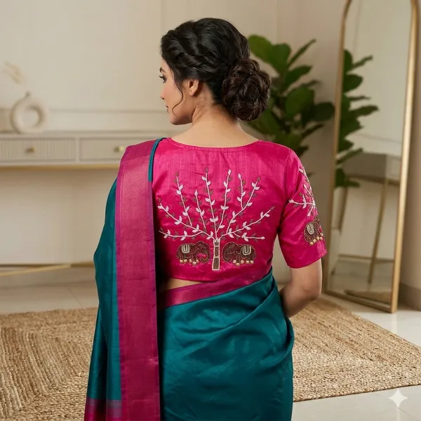 Premium_Wedding_Collection_Exquisite_Hand_Embroidered_Haka_Silk_Blouse