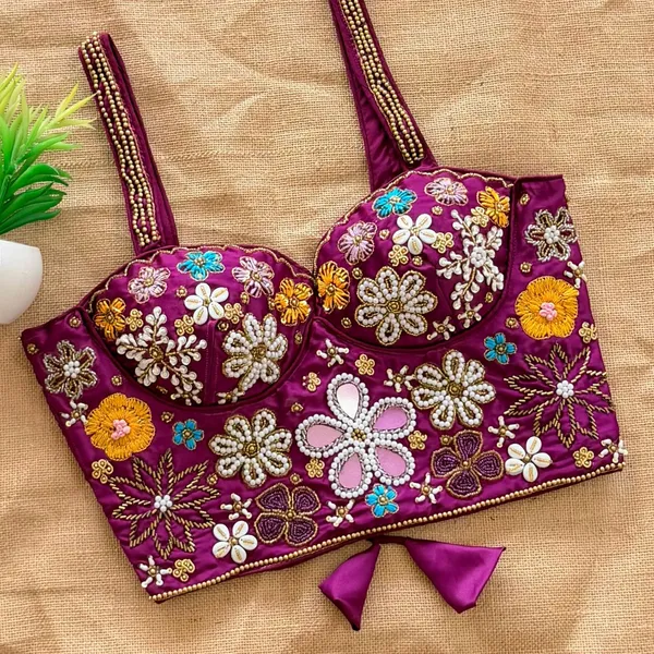 Pure_Silk_Sleeveless_Blouse_-_Handcrafted_Mirror_&_Heavy_Thread_Work