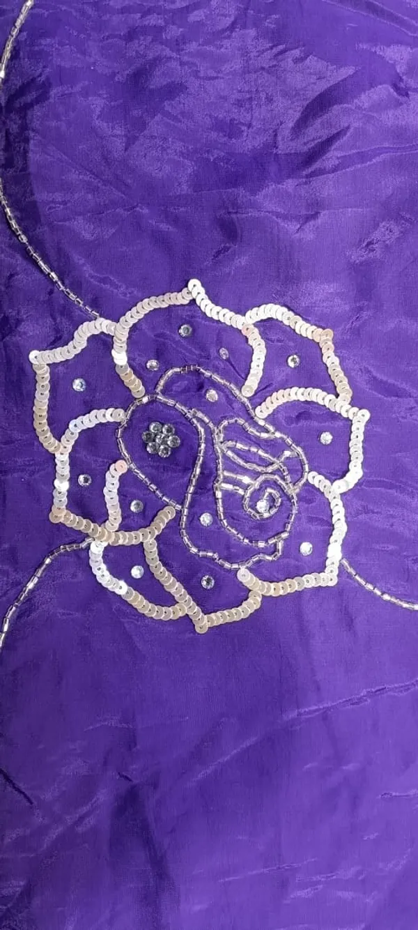 Purple_Embroidered_Floral_Saree_With_Sequin_Work_For_Women
