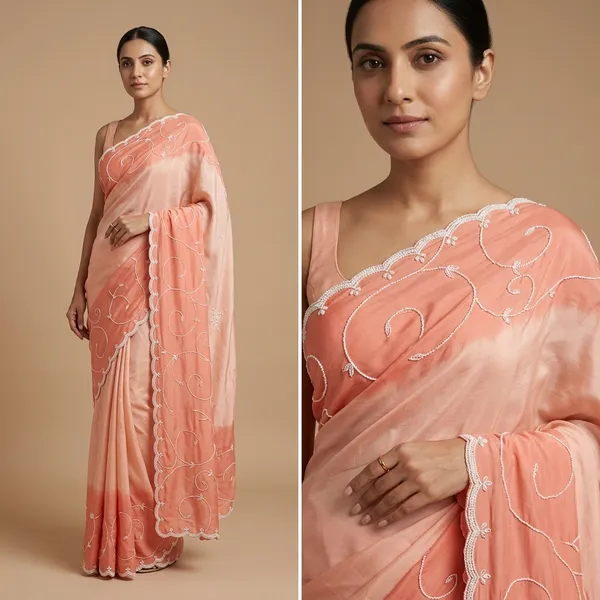 Pink_Organza_Embroidered_Floral_Saree_For_Women