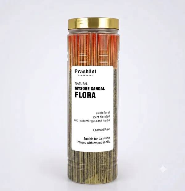 Mysore_Sandal_Flora_Incense_Sticks_-_Pack_of_200_sticks_(4_x_50)