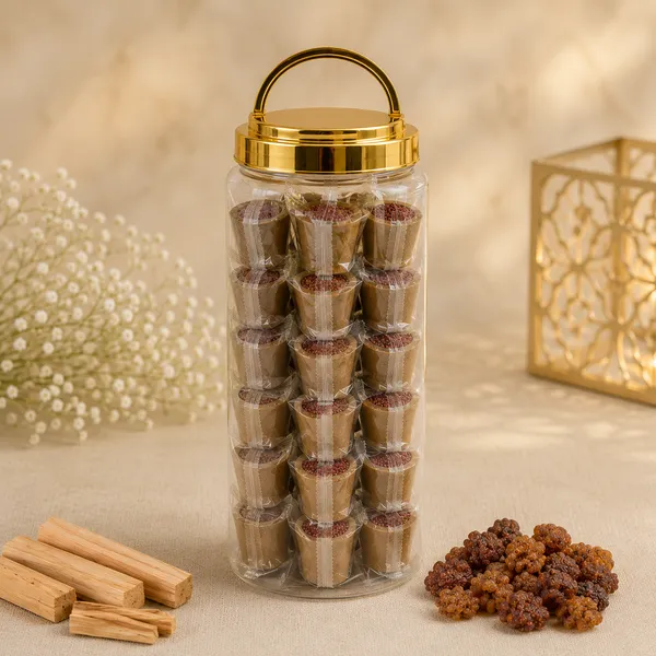 30_Organic_Sandalwood_(Chandan)_Dhoop_Cups_for_Home_&_Pooja_Pack_of_30_|_Natural_Cow_Dung_Sambrani_Havan_Cups_|_Ready-to-Use_Cup_for_Hawan_&_Aarti_|_(30_Cups)