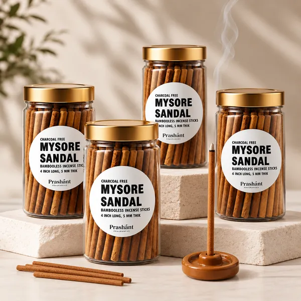 Mysore_Sandal_Bambooless_Incense_Sticks_-_300_sticks_(Pack_of_4_x_75_sticks)