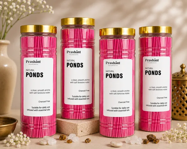 Ponds_Charcoal-Free_Natural_Incense_Sticks_-_Pack_of_4_x_100_gm_
