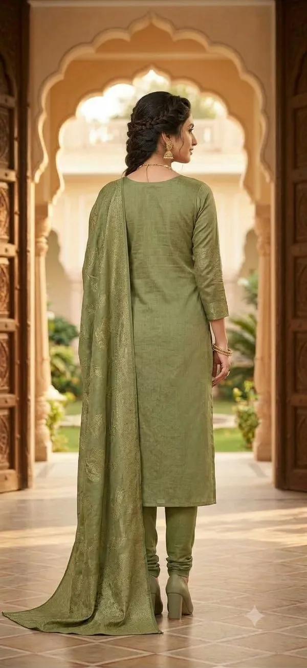 Kanjivaram_Unstitched_Suit_Set_For_Women