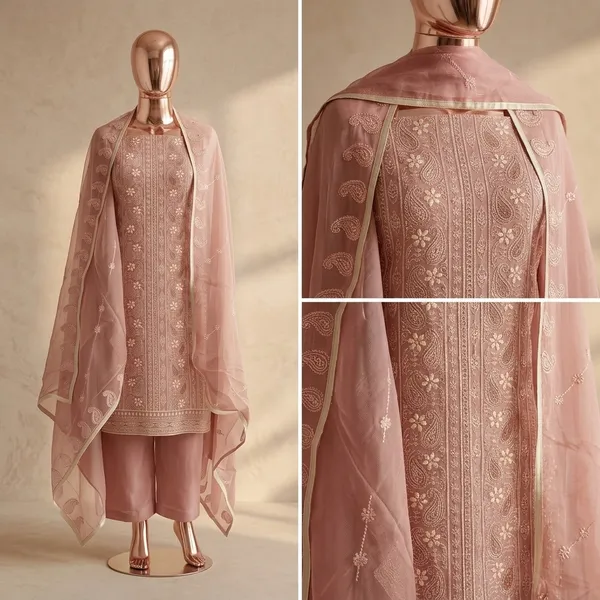 Pink_Georgette_Embroidered_Unstitched_Suit_Set_For_Women