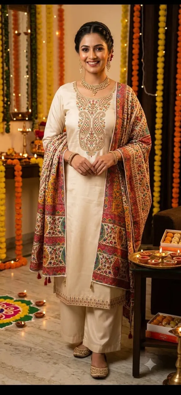 Guchi_Silk_Unstitched_Suit_Set_For_Women