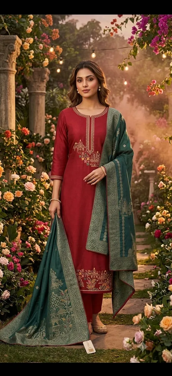 Guchi_Silk_Unstitched_Suit_Set_For_Women